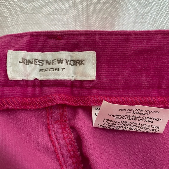 Vintage Jones New York pink cord pants. - Picture 4 of 4